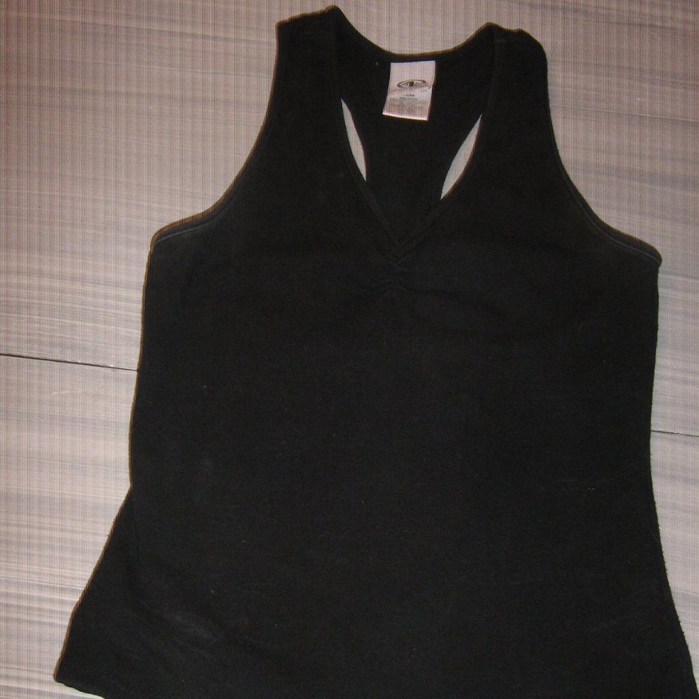 Athletic Works Ladies Racerback Top Black Color. $5.00 AS AN ADD ON